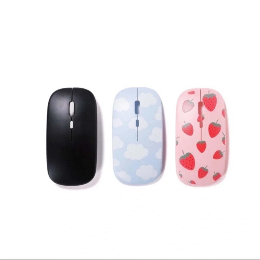 New Computer Wireless Mouse with Swappable Faceplates Target Bullseye Playground